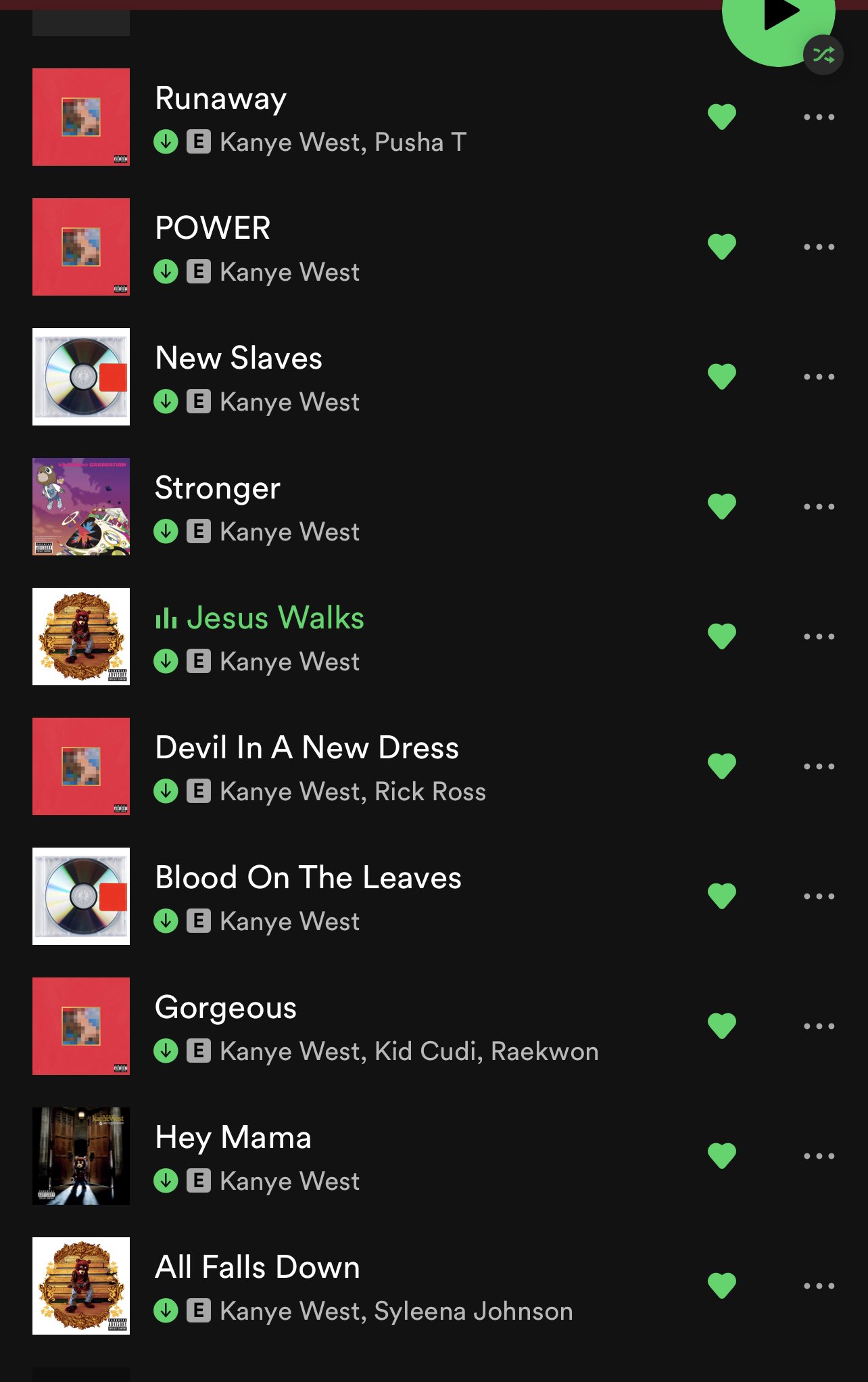 Kanon Retentie letterlijk Ye Streams on Twitter: "Top 10 Kanye West in my humble opinion. I think  these are some of the greatest songs ever. https://t.co/MhjsZc345r" /  Twitter