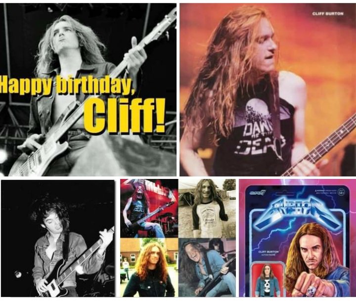 Happy Birthday to the late, great Cliff Burton! \\M/ (2/10/62) 