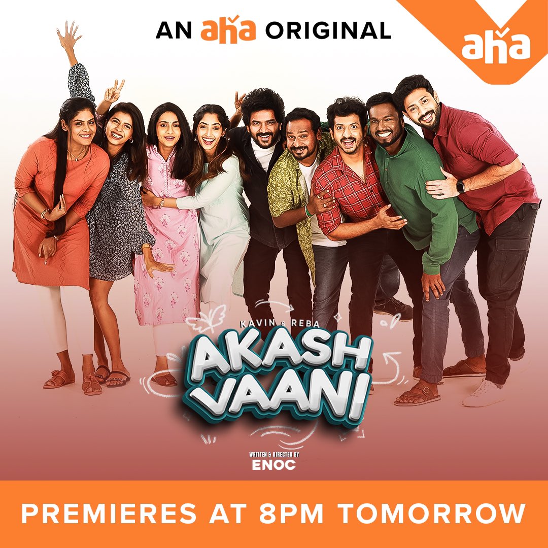 Akashvaani premieres tomorrow at 8 PM..Hope you all will like it ❤️..Namashivaya 🙏🏻