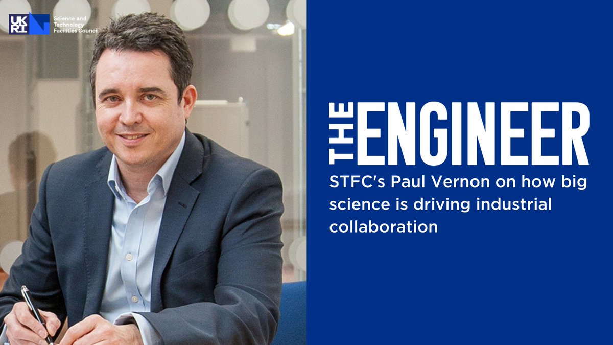 Paul Vernon, Executive Director of Business and Innovation recently sat down with @TheEngineerUK to discuss how STFC are driving collaborations between business and academia 🤝 Take a look ➡ theengineer.co.uk/interview-paul… @STFC_Matters