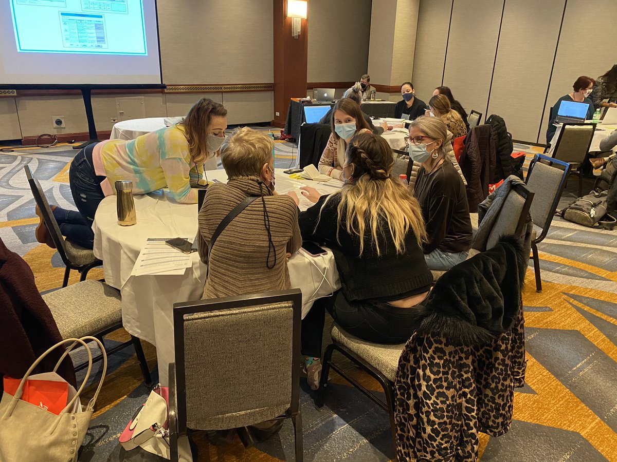 NECTFL's tweet photo. So many great workshops this morning- with @grahnforlang ##nectfl22 https://t.co/4QZhK1gxRG