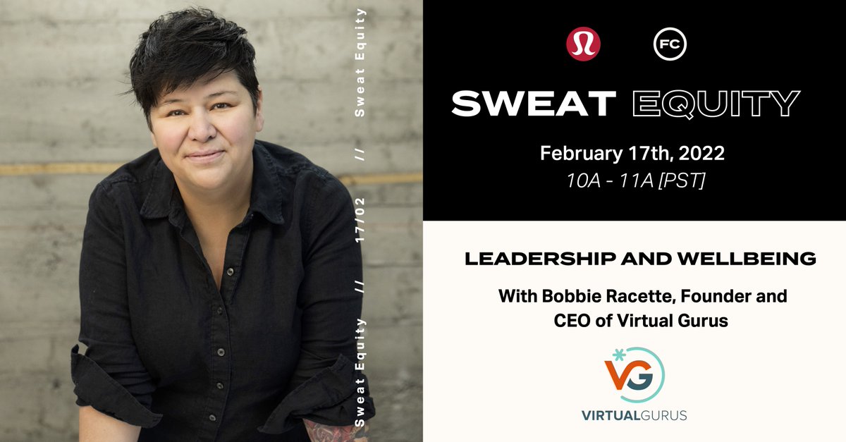 virtual_gurus's tweet photo. Our CEO @Bobbie_Racette will join @myfuturecapital's Sweat Equity panel for a conversation about work and #wellbeing, featuring a diverse set of perspectives. 

Learn more: https://t.co/8JeL2dqjjx

#leadership #future #sweatequity #mentalhealth https://t.co/qQIP6yK1GV
