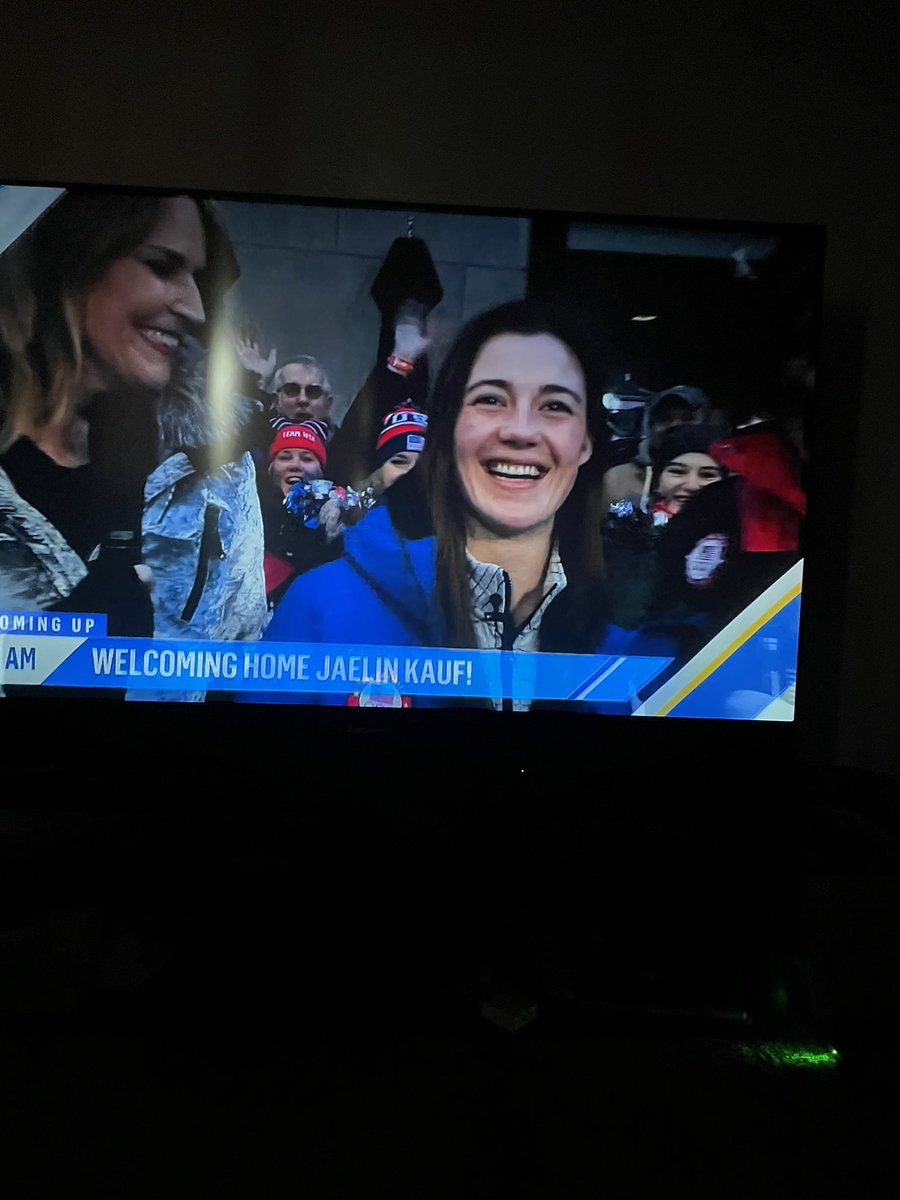 Woohoo superstar #TodayShow