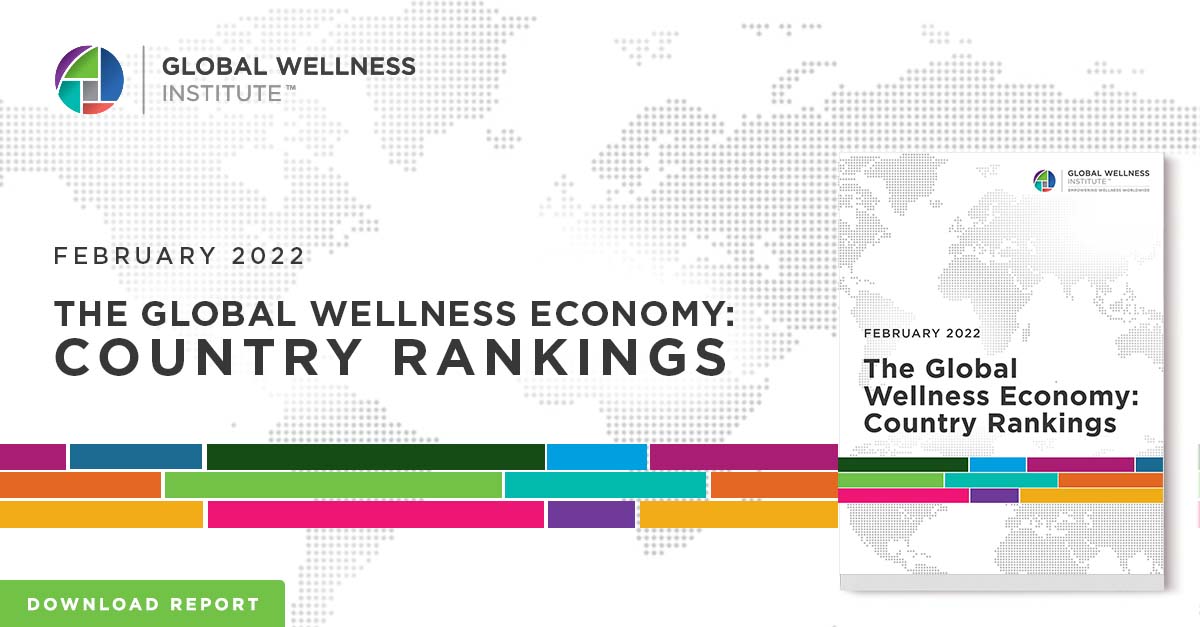 The nonprofit GWI released “The Global Wellness Economy: Country Rankings,” the first research to measure the wellness economies of 150 nations.

DOWNLOAD THE REPORT : ow.ly/yJPE50HRPOf

#wellness #health #research #countryrankings #GWI