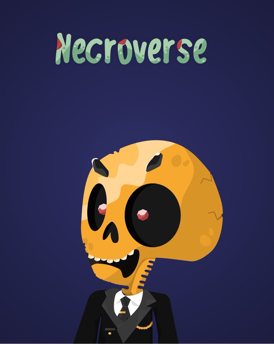 NecroverseNft's tweet photo. Suit up! 🤵 Meet our premium, sophisticated… Golden Skeleton! 🟡💀 Perfect for Valentine’s day, prom night or just flexing! 💛

#NFTdrop #NFTGame #NFTCollection #NFTartist #nftart #nft #nfts #Necroverse https://t.co/pwLmc9mB16