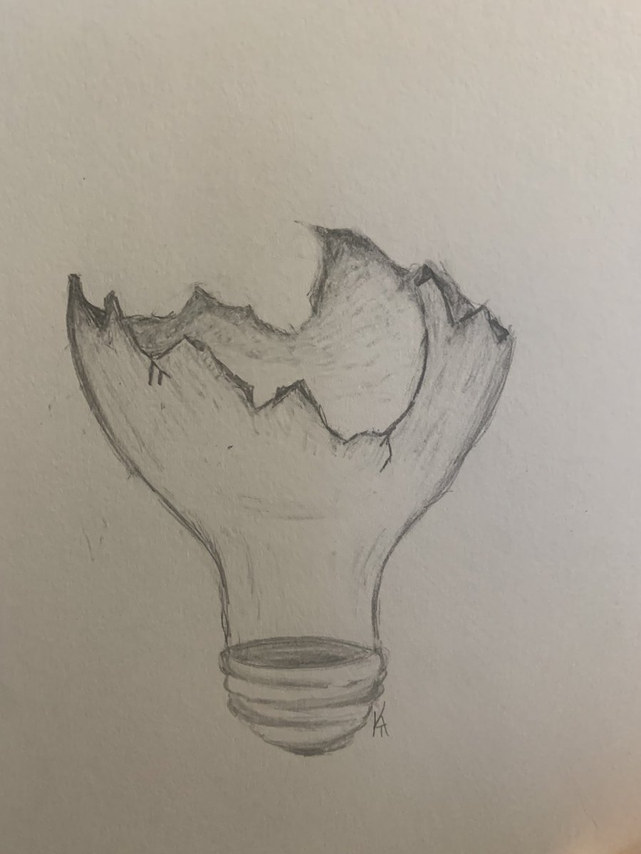 Wckd_Stang's tweet photo. Being a constant light for people who keep abusing your positivity can cause you to break. Not my best piece, but definitely how I have been feeling at work over the past couple of weeks. https://t.co/Aw9v1BCJ8J