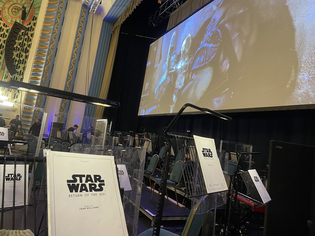 Last Show of Return of the Jedi tonight <a href="/TheForumBath/">The Forum, Bath</a> with <a href="/MusicAgencyCom/">The Music Agency</a> <a href="/NovelloOrch/">The Novello Orchestra</a>. It’s been an absolute Blast! Episode 1 in November??! 🙏🏻🙏🏻