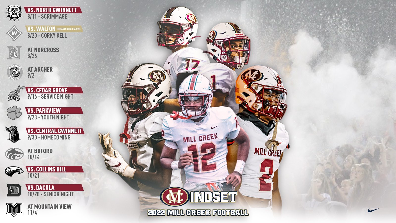 Mill Creek Football Schedule 2022 Mill Creek Football (@Mcfootballcoach) / Twitter