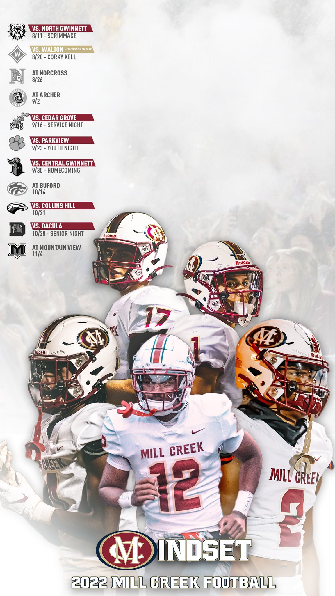 Mill Creek Football Schedule 2022 Mill Creek Football (@Mcfootballcoach) / Twitter