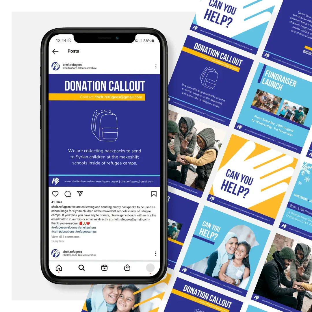 Read our latest blog to find out how we used our Good Sky Day to help local charity Cheltenham Welcomes Refugees buff.ly/3Hvgg5H

#DesignForGood #SocialImpact #RefugeesWelcome #CommunitySupport #BrandIdentity #Cheltenham