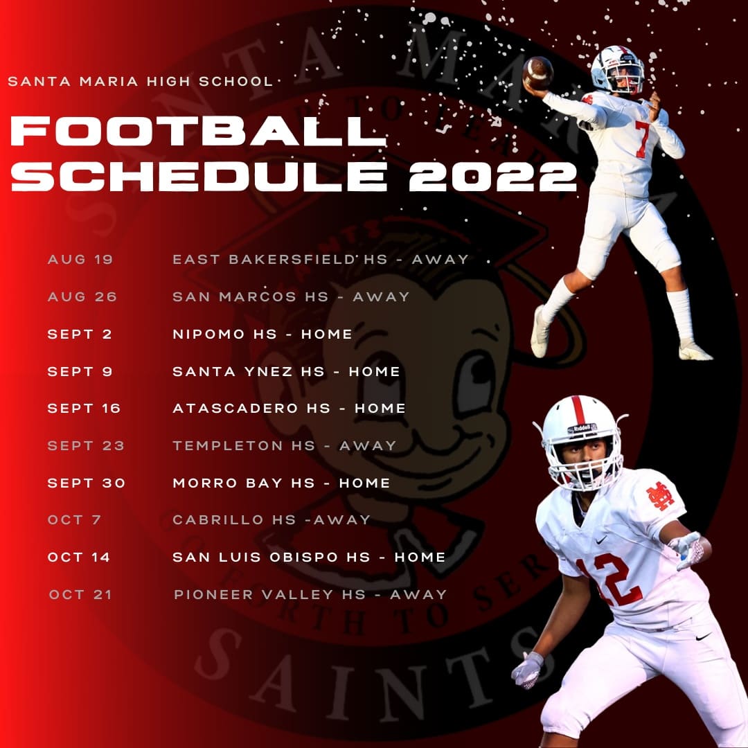 2022 Football Schedule