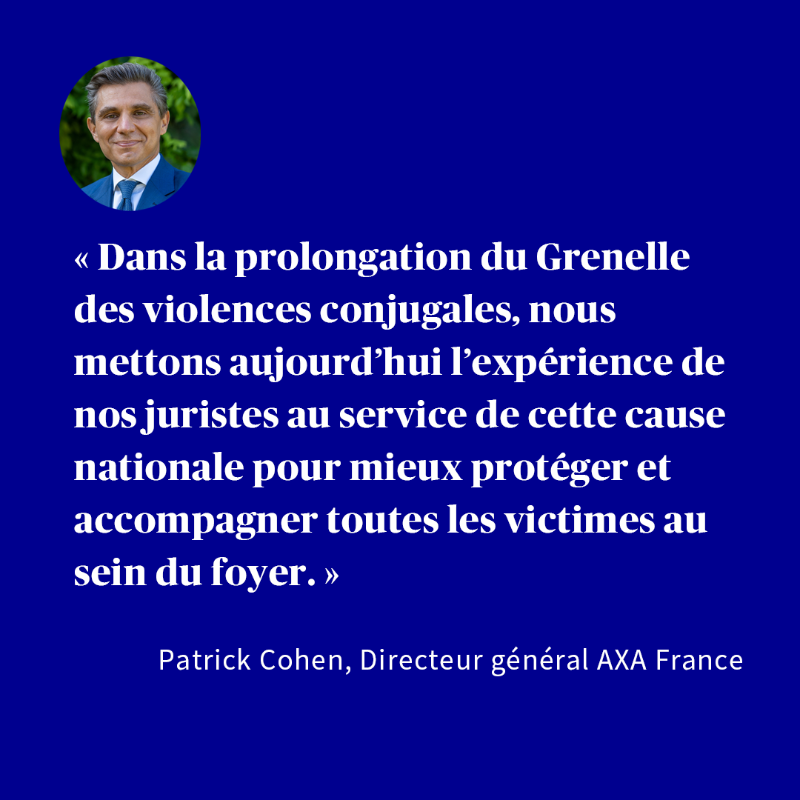 AXAFrance's tweet photo. Chaque année, les violences intrafamiliales touchent + de 200 000 foyers.

Face à ce fléau national, les juristes de la Protection Juridique d’AXA France accompagnent toutes les victimes de violences intrafamiliales.