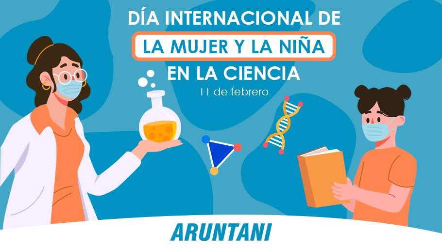 📅 Hoy celebramos el día internacional de la mujer y la niña en la ciencia, con el objetivo de promover la participación de las mujeres en la #ComunidadCientífica. 👩‍🔬
Saludamos el esfuerzo y potencial de las #mujeres en este campo, dedicadas a la innovación e #Investigación. 🧪🧬
