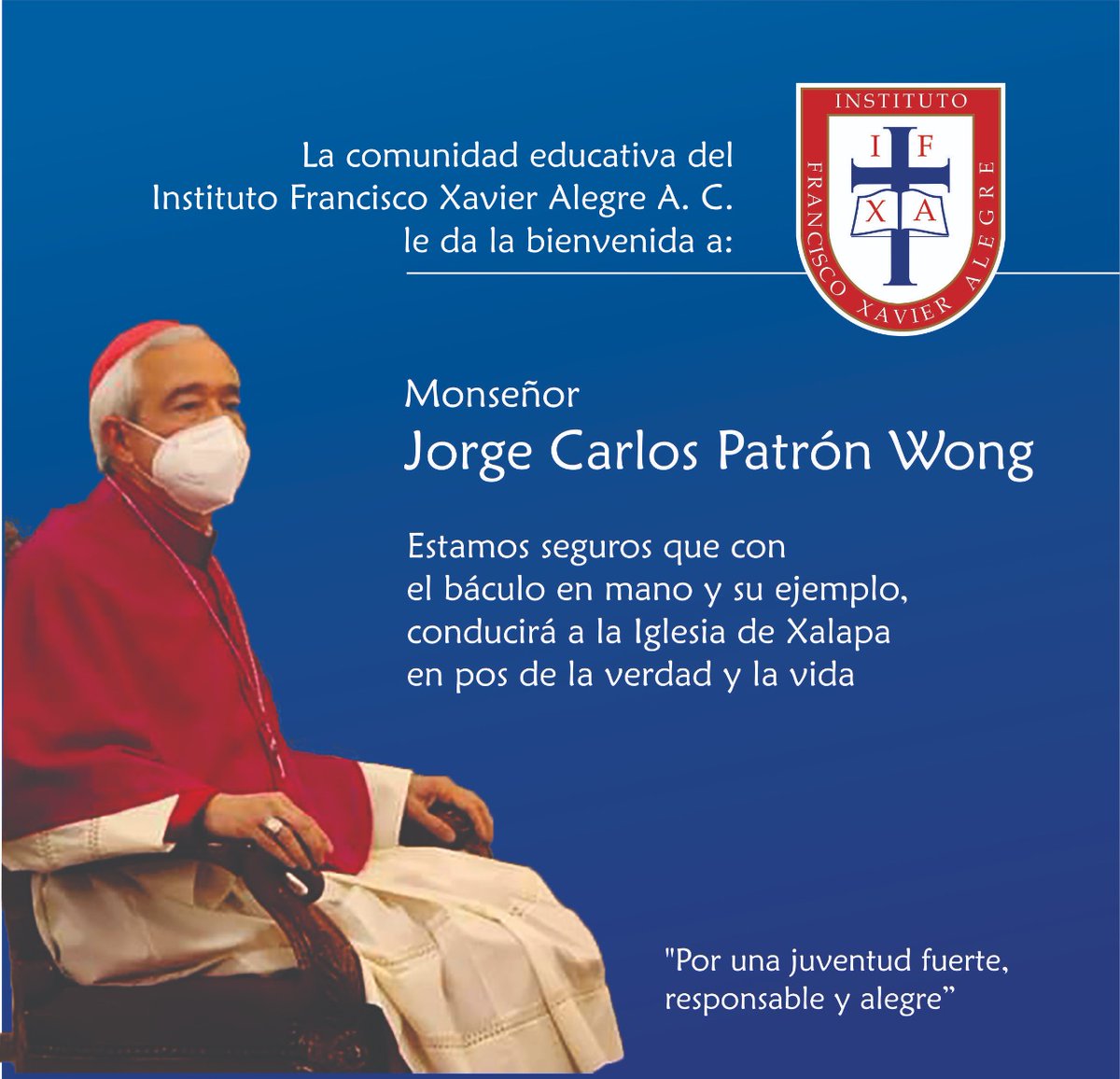 ifxalegre's tweet photo. ¡Bienvenido, Monseñor Jorge Carlos Patrón Wong! https://t.co/2VQ1bSqVSs