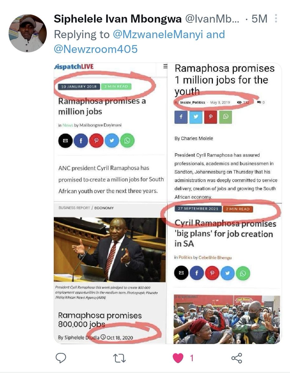 More empty promises coming tonight 
#SONA2022 
Thank you <a href="/IvanMbongwa/">Siphelele Ivan Mbongwa</a> for your desktop research.