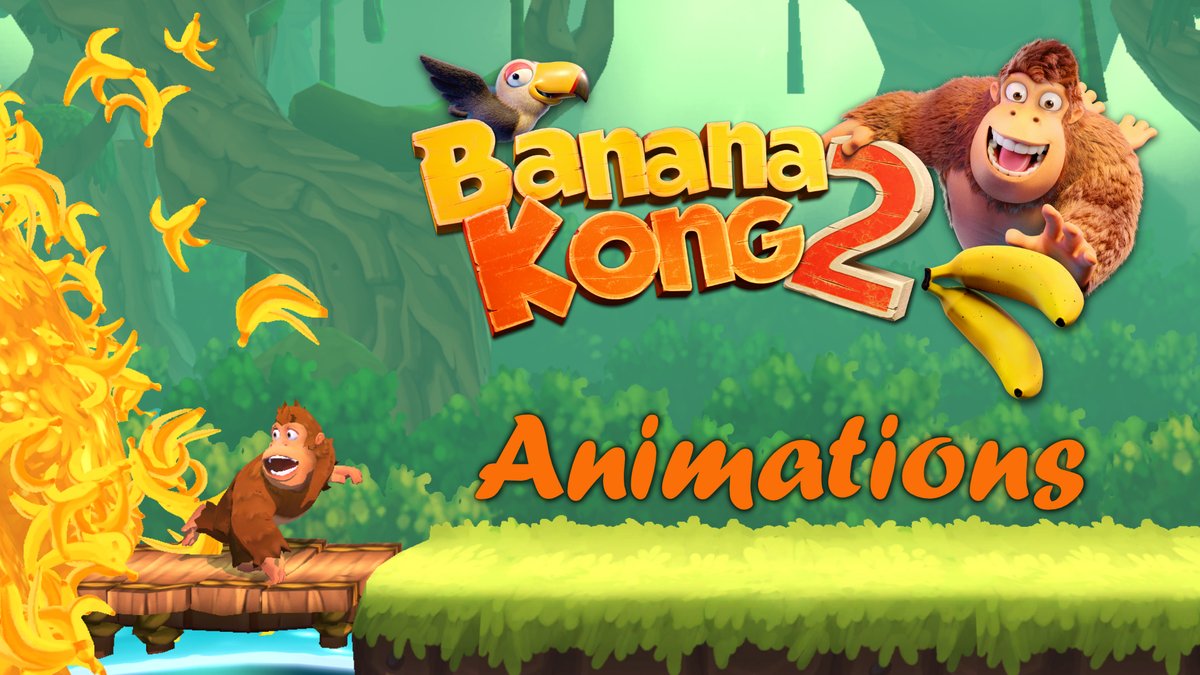 CurvePointStud's tweet photo. Interested to see how I approached creating the animations for Banana Kong 2? 
Have a look here 😉
Also,  more info about the animations themselves can be found on my portfolio.
via @artstationhq https://t.co/3zfDcDhEqa 
#game #MobileGame #blender #animations https://t.co/7aw9UTDbrZ