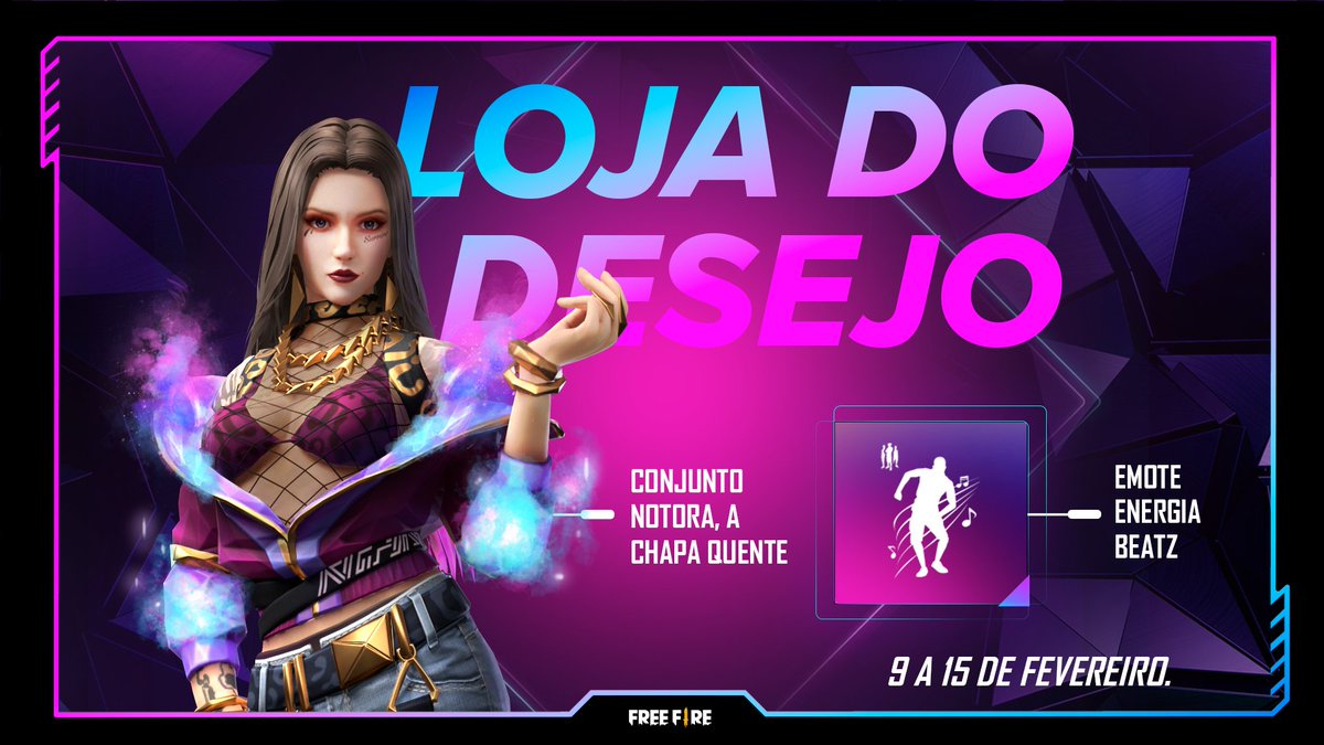 Garena Free Fire - Se liga aí, tropa, que tem novidade chegando no