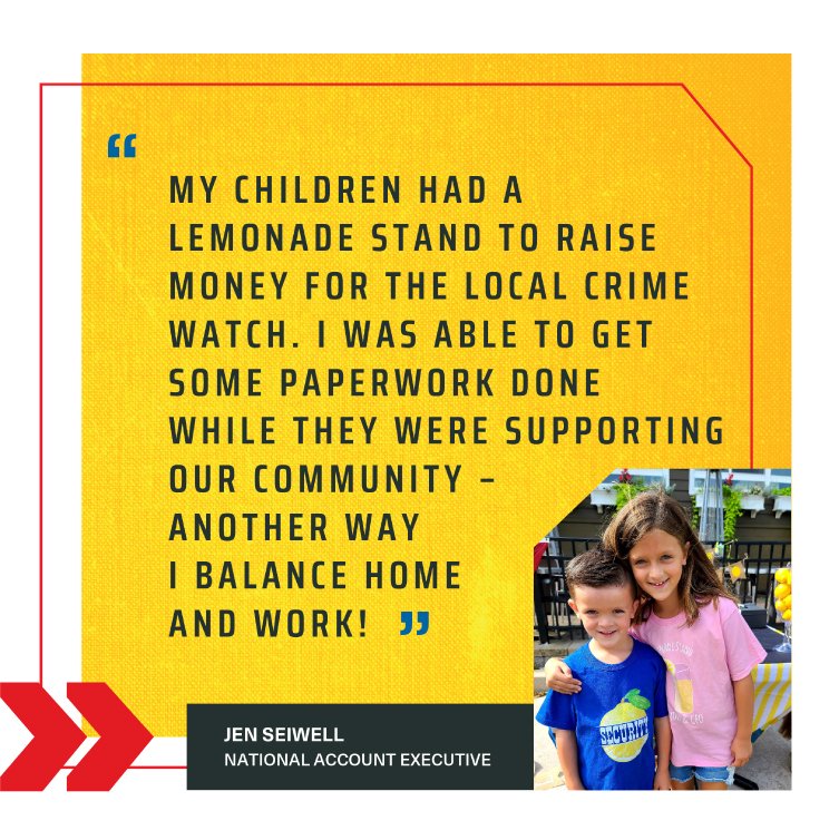 Saia_Inc's tweet photo. National Account Executive Jen Seiwell knows how to stay grounded. Family and great coworkers motivate her to keep Saia's book balanced. In her interview, she shares her keys to success. #saialtlfreight #jobspotlight https://t.co/4iDdYrMOst
