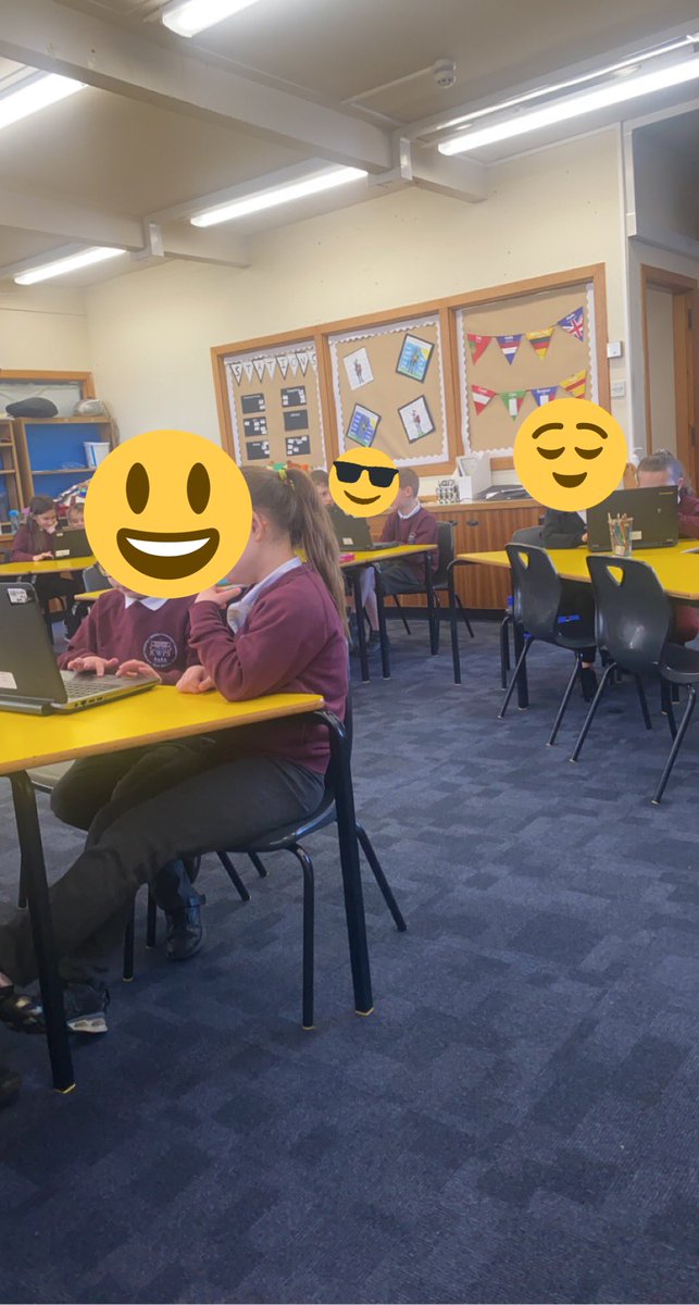 Working hard on our typing skills today <a href="/Kirkcaldywestps/">Kirkcaldy West PS and ELC</a> 💻 💬