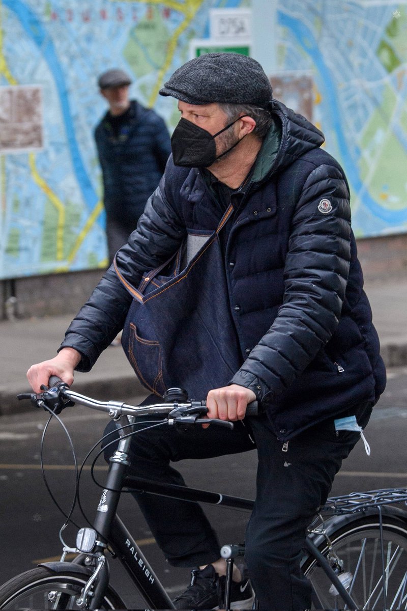 firthening's tweet photo. just his fave jacket and a bike https://t.co/aJ1eft1CfU