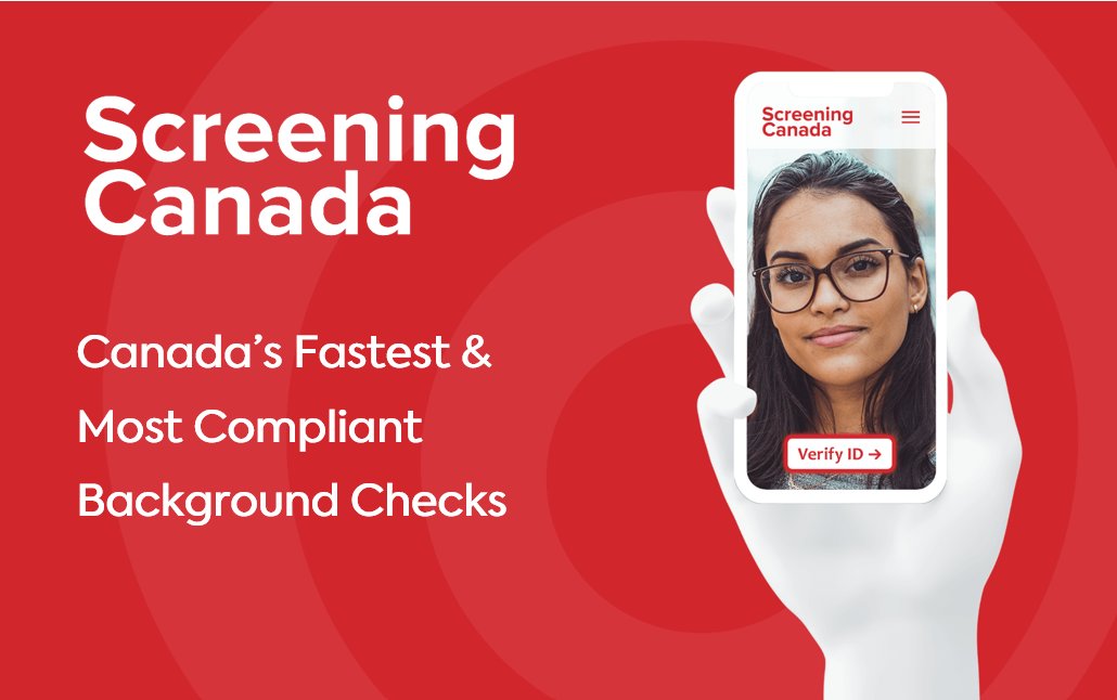 screeningcanada's tweet image. 87% of Background Check results are returned within 15 minutes with ScreeningCanada! Learn more about enhancing your background screening process with bilingual candidate support, available 7 days a week: hubs.li/Q013SPdf0 #backgroundscreening #hrtech #hrtechnology