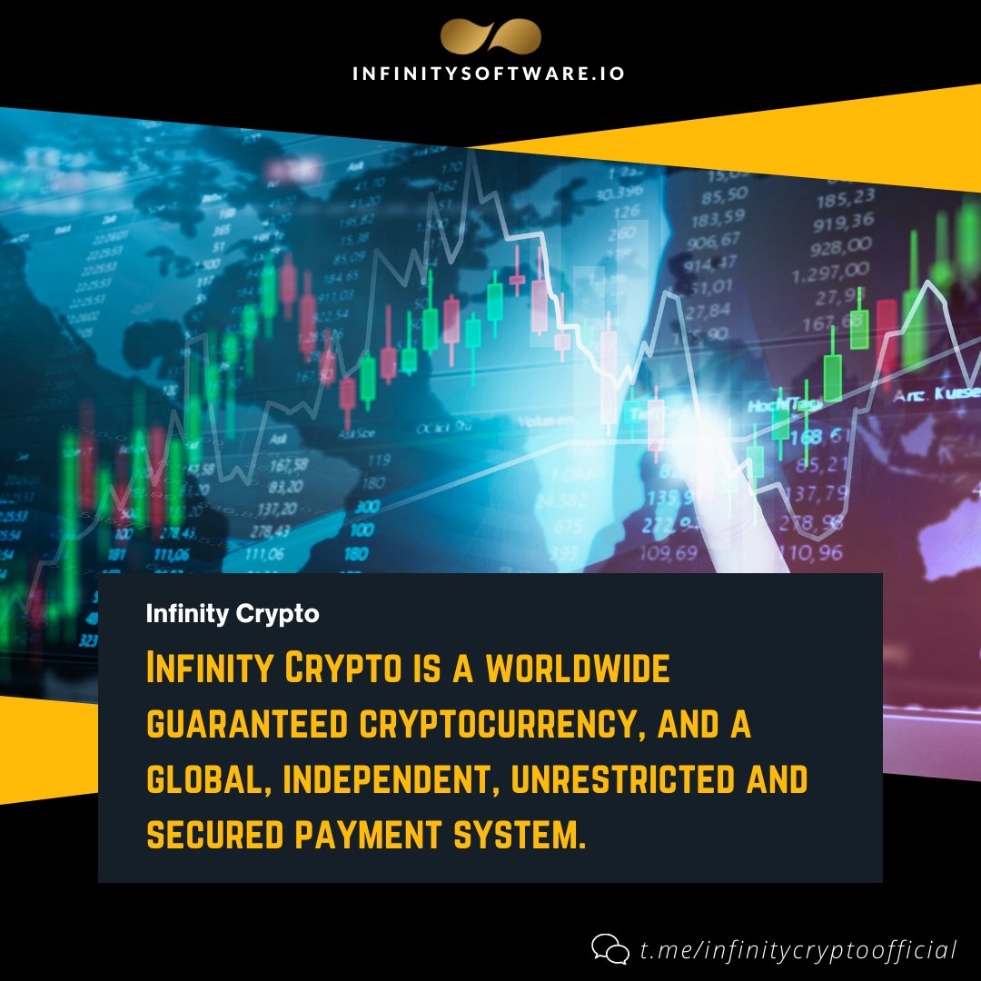 InfinityCrypto1's tweet image. 👨‍💼 #InfinityCrypto is a worldwide guaranteed #cryptocurrency, and a global, independent, unrestricted and secured payment system. 💳💰💸

📊 Visit our website to know more.
🌐 infinitysoftware.io

#crypto #blockchain #altcoins