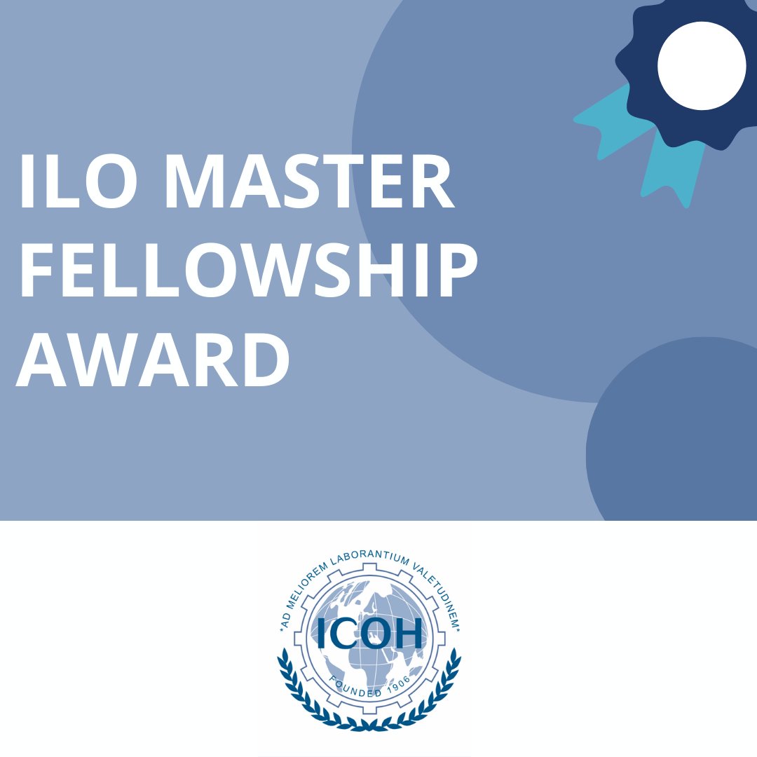 Congratulations to the two winners of the ILO Master Fellowship Award:
Calderón-Mafud José Luis
Chaiklieng Sunisa
We wish you have a great experience in the <a href="/ITCILO/">ITCILO</a>, Turin (Italy)!
#icoh2022 #icoh #ilo