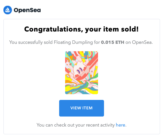 _soyoungkim's tweet photo. 🥟SOLD🥟
Thank you so much, collector @studio37ga.

Still available two more items in @opensea 

🔗https://t.co/KjMISZhpxj
#NFTCommunity #nftart #nftcollectors #NFT #soyoungkim_nft #floatingthings https://t.co/PUY79rvZtL