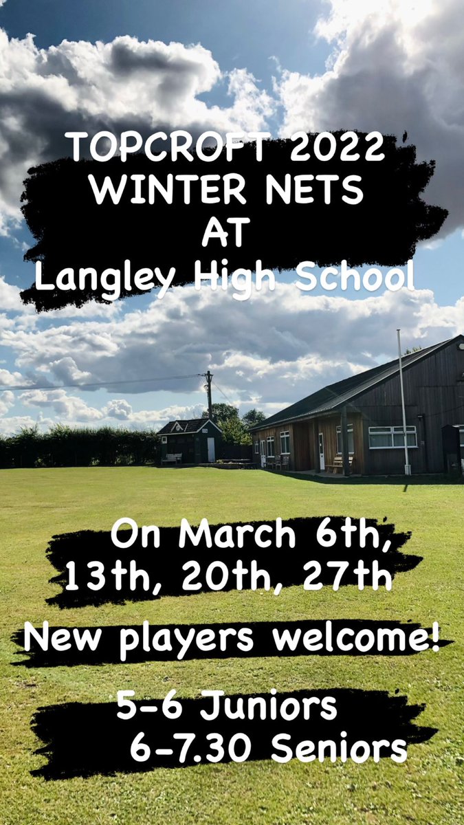 Topcroftcc's tweet photo. Crickets coming! 🏏☀️
Please dm for more details. https://t.co/64q4rW2klP