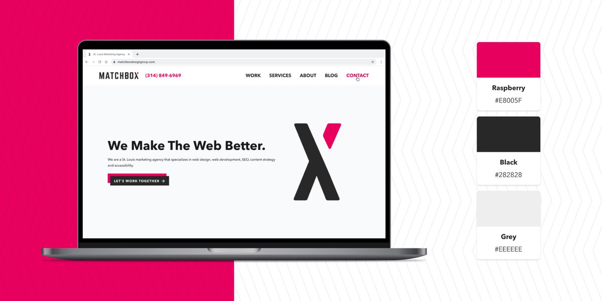 matchboxdesign's tweet photo. Check it out! 👀
We have a brand new look (get it? “Brand” new?) Ok but seriously… we are so excited to share this with you guys! Let us know what you think! #digitalmarketingagency #newbranding #newwebsite #websitedesign #stldigital https://t.co/LVKtx9J4Gm
