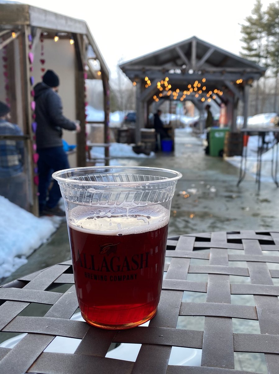 AllagashLindsay's tweet photo. Had to snag a half pour of My One and Only before heading home today. Flanders red aged on plums, pluerries, and raspberries. Perfect #shiftbeer. https://t.co/nEyZ9Au3Gv
