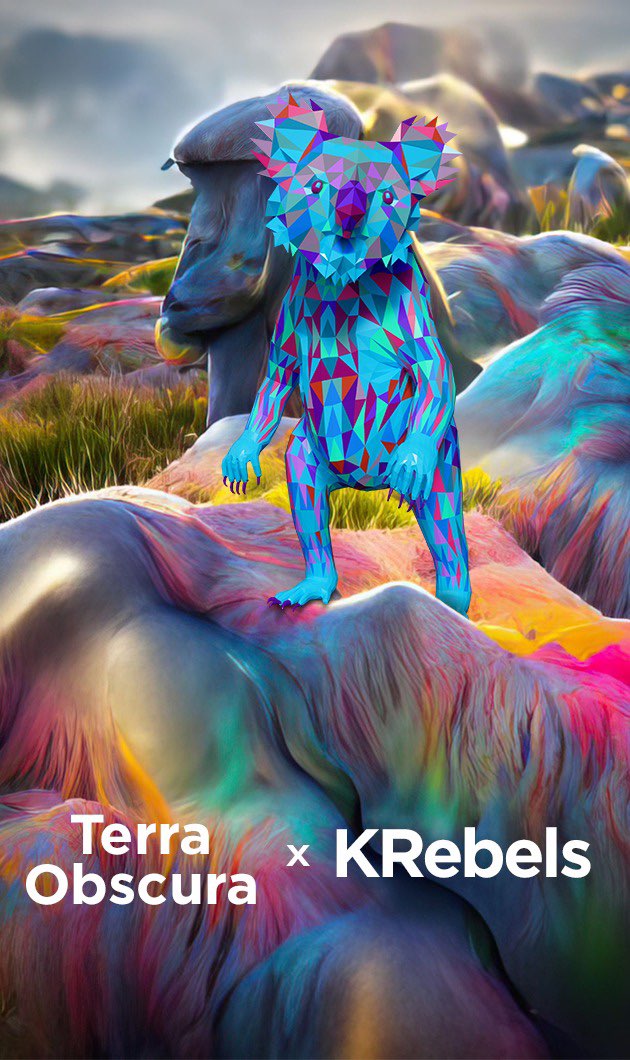 TerraObscuraNFT's tweet photo. 🚨Huge giveaway🚨

@TerraObscuraNFT partnered with @The_KRebels

 to #giveaway 1 #KRebels #NFT and 10 #TerraObscura WL

✅Follow 
@TerraObscuraNFT &amp; @The_KRebels
✅Join our discords https://t.co/lB23d4pDtd
https://t.co/8RMgZCOABW
✅Like, RT

⌛️48h https://t.co/awf1jANMWE