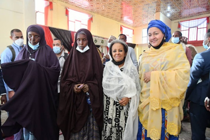 AminaJMohammed's tweet photo. People of Somali are suffering from drought crises.

Water wells have dried up, livestock and crops lost, pushing children and their families to the brink.

We will work to provide more humanitarian assistance and find lasting sustainable solutions. https://t.co/dYOMoCBEj2