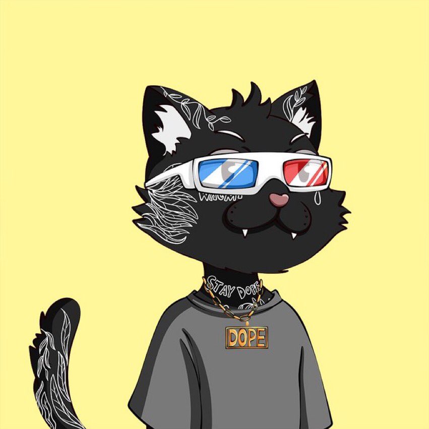 frodocrypto's tweet photo. @DrNFTizzle @Dope_Cats https://t.co/FfQKTsqEE3