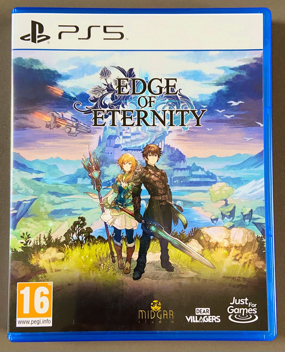 This was delivered today 🎮 the gameplay trailer was fab 🔥 love a Final Fantasy inspired JRPG 🤓 #EdgeofEternity #JRPG #IndieDev #IndieGame