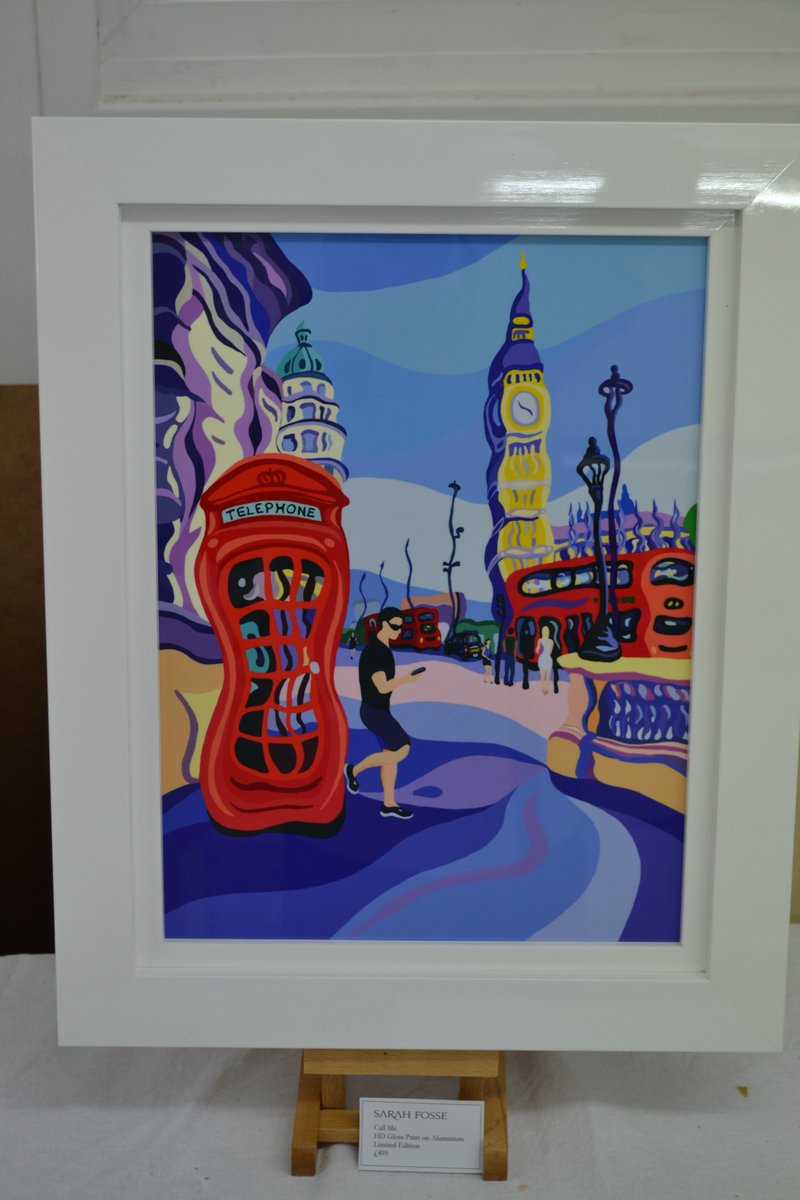 Iss not always about flowers - these are bright, colourful and just fab - <a href="/SarahFosseArt/">Sarah Fosse</a>