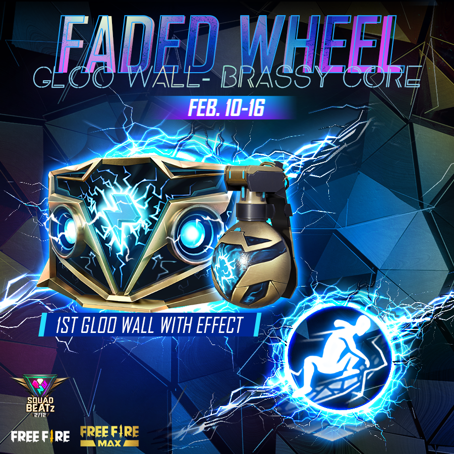 Garena Free Fire North America The Moment You Ve All Been Waiting For The Brassy Core Gloo Wall With An In Game Effect Don T Miss Out On Your Chance To Stand