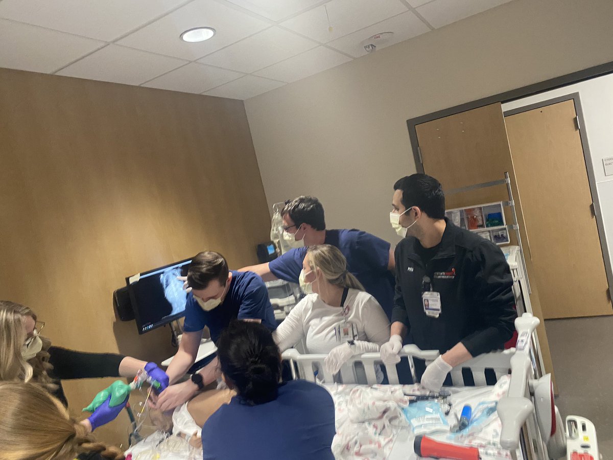 BlakeNicholsMD's tweet photo. The best #Simulation is when I, as the #simfacilitator, feel my pulse quicken because the participants have full buy-in! Way to go @UTSWPedsCCM fellows; great diagnostic and management skills. I love my role as a #simtensivist! @AMcMichaelMD #MedEd #medsim #PedsICU https://t.co/4T7NQFHGMc