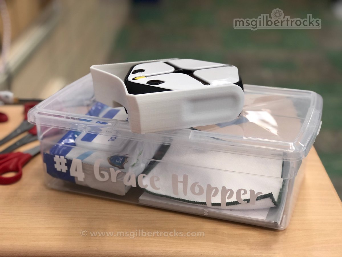 msgilbertrocks's tweet image. Thanks to one of our students for 3D printing this bulldozer attachment for our #rootrobots! Can’t wait to get an interactive activity going with this soon. #staytuned @iRobotEducation 🤖💚  @hydeparkday 

For more with Root: edu.irobot.com/learning-libra…

msgilbertrocks.com/blog/2022/1/16…