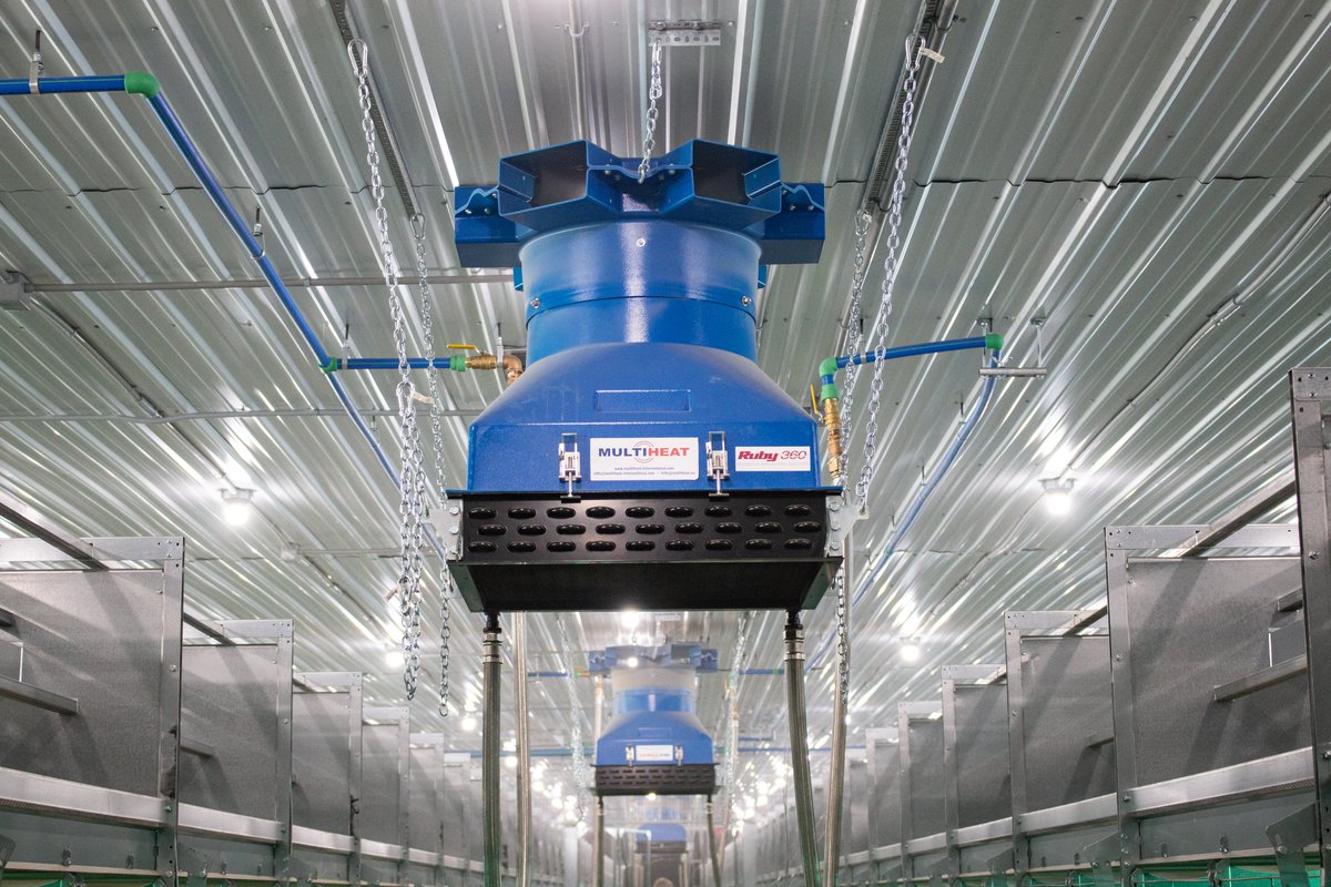 Ruby360Ltd's tweet photo. #FlashbackFriday to Jan. 2020 - Commissioning an #energyefficient #organic pullet barn in Alberta. @MuntersGroup direct drive fans, @MultiheatInter hot water heaters, #Once LED lighting all controlled with #Ruby360 custom control panels using #Opticon technology https://t.co/1bo95AzED0