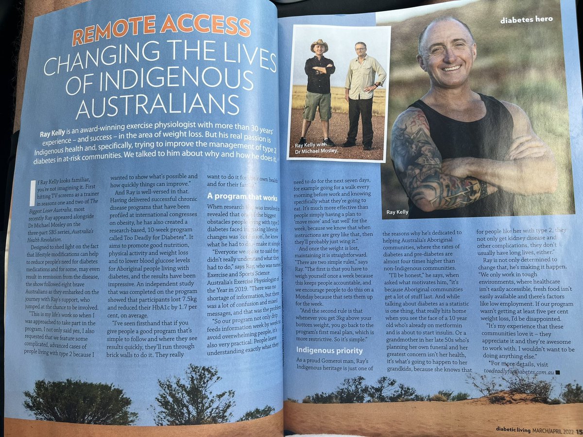 Article in the latest Diabetic Living magazine!