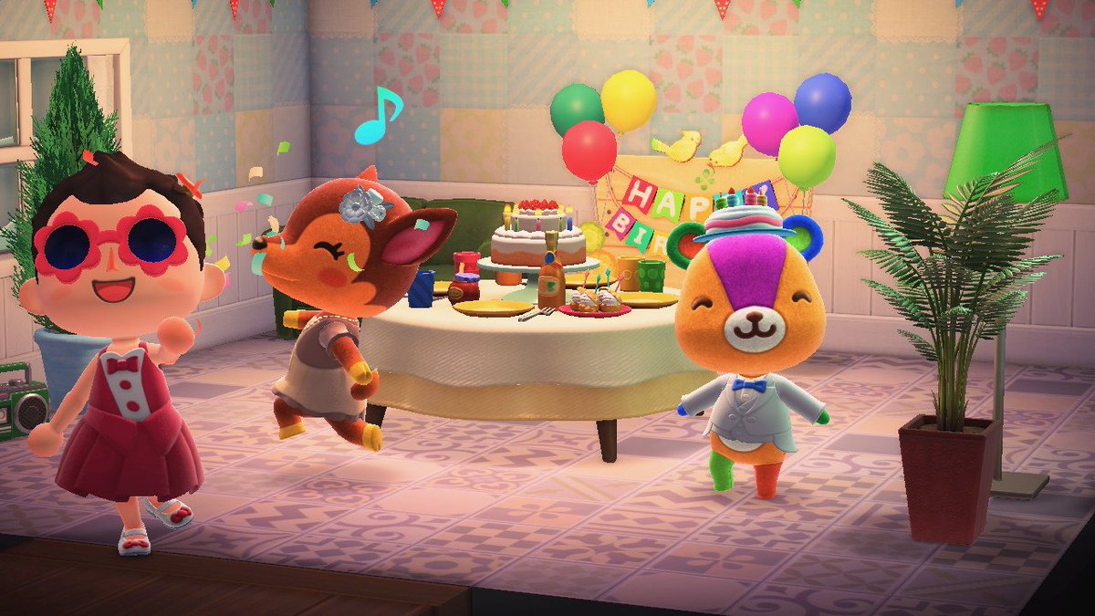 SnoozieSu's tweet photo. 🎉Stitches birthday!🎂

#acnhstitches #ACNH #AnimalCrossingNewHorizons https://t.co/X8PElI0Ev0