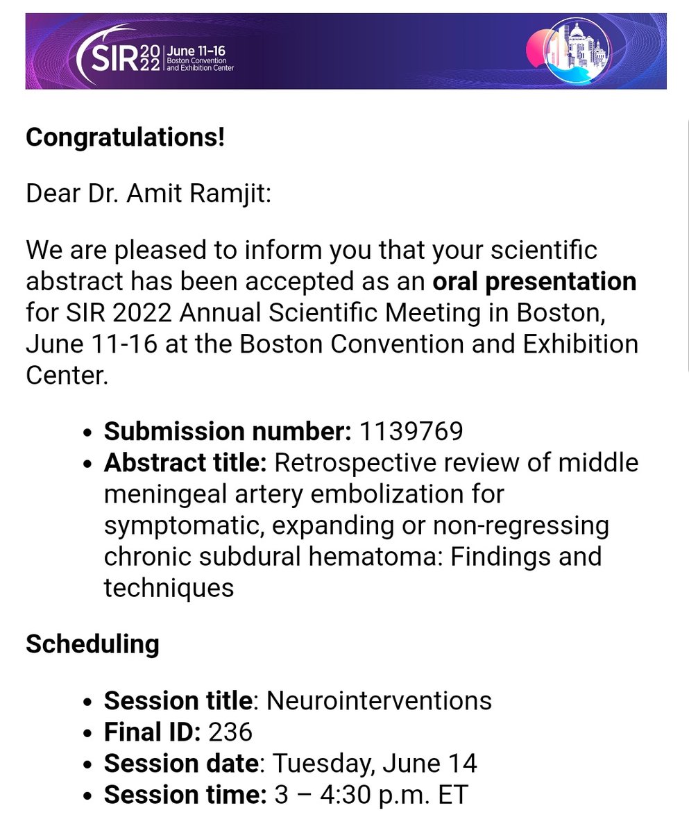 Amit Ramjit (@amitramjitmd) on Twitter photo Excited to present my experiences w/MMA embolization. See everyone at #SIRBOS22! <a href="/SIRspecialists/">Society of Interventional Radiology</a> <a href="/SIRRFS/">SIR RFS</a> <a href="/NYSRSociety/">NYSRS, Inc</a> <a href="/NYSRS_RFS/">NYSRS RFS</a> <a href="/IrNyrs/">NYRS IR</a> <a href="/NLamparello/">Nicole Lamparello, MD</a> <a href="/bbpua/">Bradley Pua, MD FSIR</a> <a href="/wadhwa_rad/">Vibhor Wadhwa MD EBIR</a> <a href="/JesseChenMD/">Jesse Chen</a> <a href="/vgallo83/">Vincent Gallo</a> <a href="/noorahmadmd/">Noor Ahmad</a> <a href="/vgallo83/">Vincent Gallo</a> <a href="/ScheinerMD/">JonathanScheinerMD</a> <a href="/AmiGokli/">Ami Gokli</a> <a href="/Brandon_Lei/">Brandon Lei</a> <a href="/AliMahmudMD/">Ali Mahmud</a> <a href="/davidsarkany1/">David Sarkany, MD</a> Excited to present my experiences w/MMA embolization. See everyone at #SIRBOS22! <a href="/SIRspecialists/">Society of Interventional Radiology</a> <a href="/SIRRFS/">SIR RFS</a> <a href="/NYSRSociety/">NYSRS, Inc</a> <a href="/NYSRS_RFS/">NYSRS RFS</a> <a href="/IrNyrs/">NYRS IR</a> <a href="/NLamparello/">Nicole Lamparello, MD</a> <a href="/bbpua/">Bradley Pua, MD FSIR</a> <a href="/wadhwa_rad/">Vibhor Wadhwa MD EBIR</a> <a href="/JesseChenMD/">Jesse Chen</a> <a href="/vgallo83/">Vincent Gallo</a> <a href="/noorahmadmd/">Noor Ahmad</a> <a href="/vgallo83/">Vincent Gallo</a> <a href="/ScheinerMD/">JonathanScheinerMD</a> <a href="/AmiGokli/">Ami Gokli</a> <a href="/Brandon_Lei/">Brandon Lei</a> <a href="/AliMahmudMD/">Ali Mahmud</a> <a href="/davidsarkany1/">David Sarkany, MD</a>