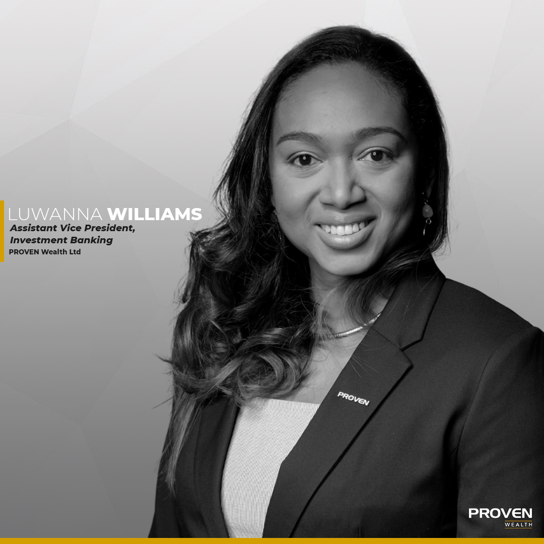 weareproven's tweet photo. Luwanna has assisted companies to raise over J$18 billion in capital through the local and regional debt and equity markets.
Learn more about our Investment Banking Solutions: https://t.co/nFRhEL6IQb
#Jamaica
#PROVENWealth
#IPOPRO
#WeArePROVEN https://t.co/cnO2l8CMJh