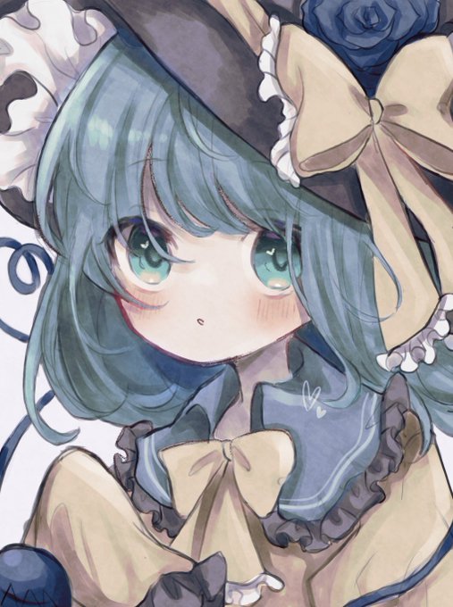 こいし💚💙 #東方Project 