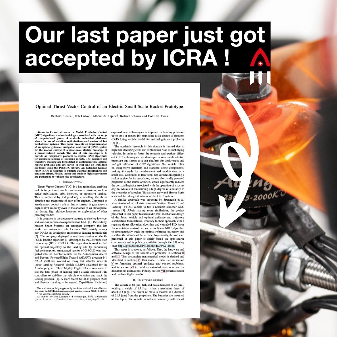 EPFL Rocket Team tweet media