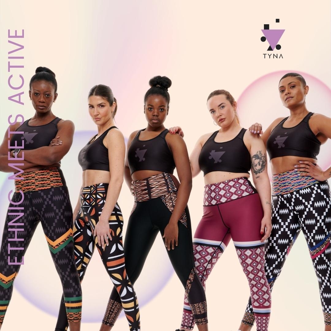 nationalrunshow's tweet photo. TYNA is inspired by traditional ethnic patterns, their designs honour and celebrate the past whilst bringing delight to those who wear them.
Their aim is to inspire women to have a healthier lifestyle through joyful and audacious movement.
#tynaactive https://t.co/3DflKKBfH3