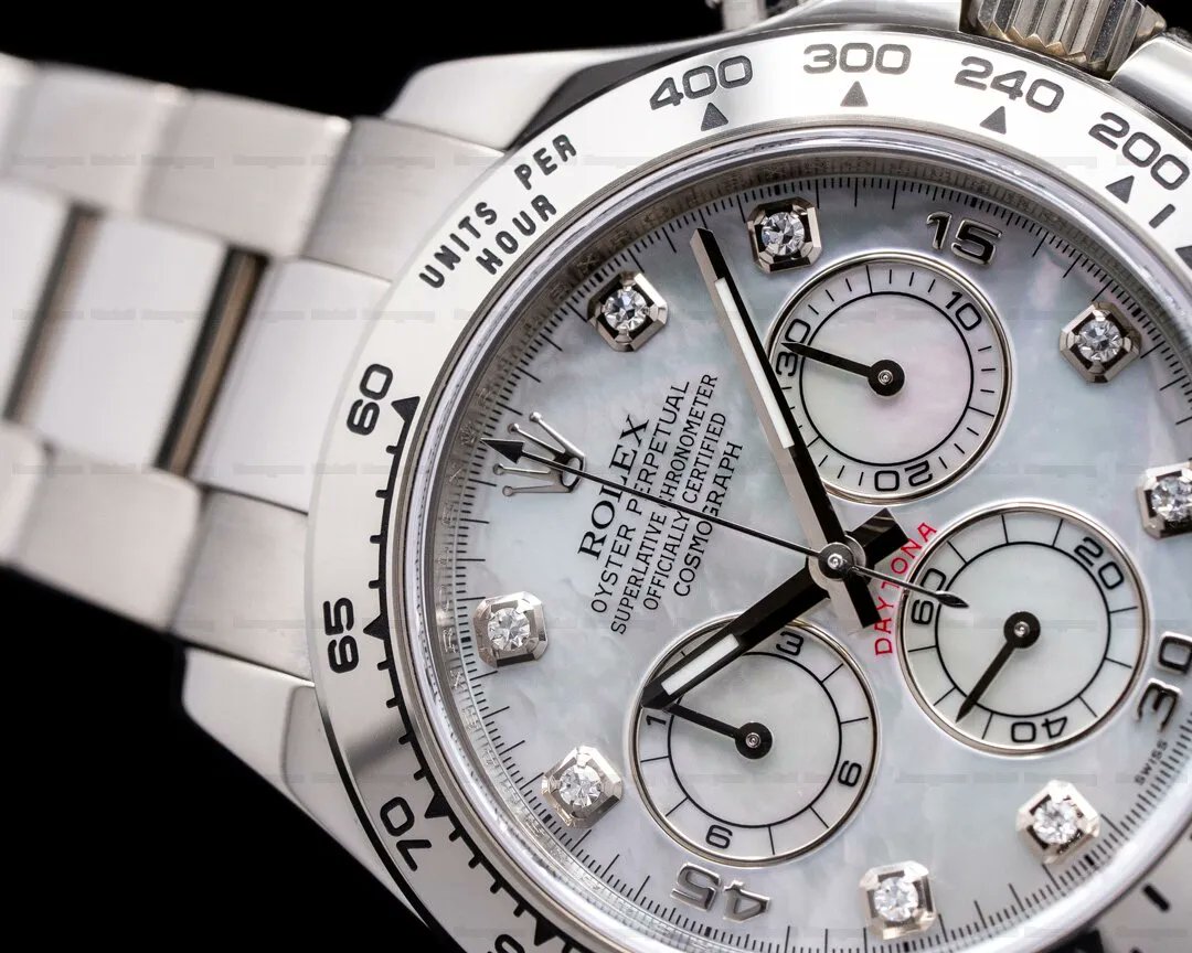 EuropeanWatchCo's tweet photo. Rolex Daytona 116509 MOP / Diamond Dial 18K White Gold. https://t.co/weGlJkIgKD
#Rolex
#DiamondDial
#Horology
#Rolex116509 https://t.co/c9zK07oMeb