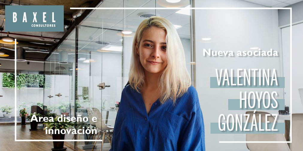 BaxelPeru's tweet photo. #SomosBaxel #ConoceaNuestroEquipo
Nos complace presentar a nuestra nueva Visual Legal Designer Valentina Hoyos González @ValentinaHoyosG. Es comunicadora social y periodista de la Universidad de Manizales, Colombia. ¡Bienvenida Valentina!
#FamiliaBaxeliana #Talento #HumanCenter https://t.co/OUXNUVARXx