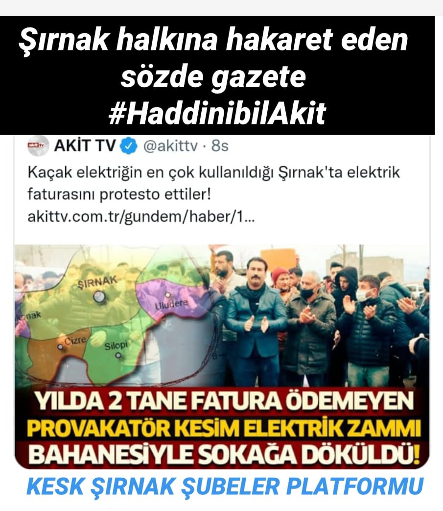 Eğitim Sen Şırnak tweet media